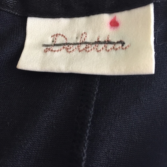 DELETTA ANTHROPOLOGIE Swiss Dots Sleeveles… - Picture 5 of 6